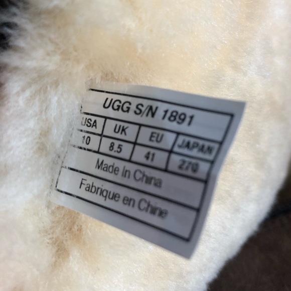 UGG Tall Zip Up Suede Boots - Picture 6 of 8